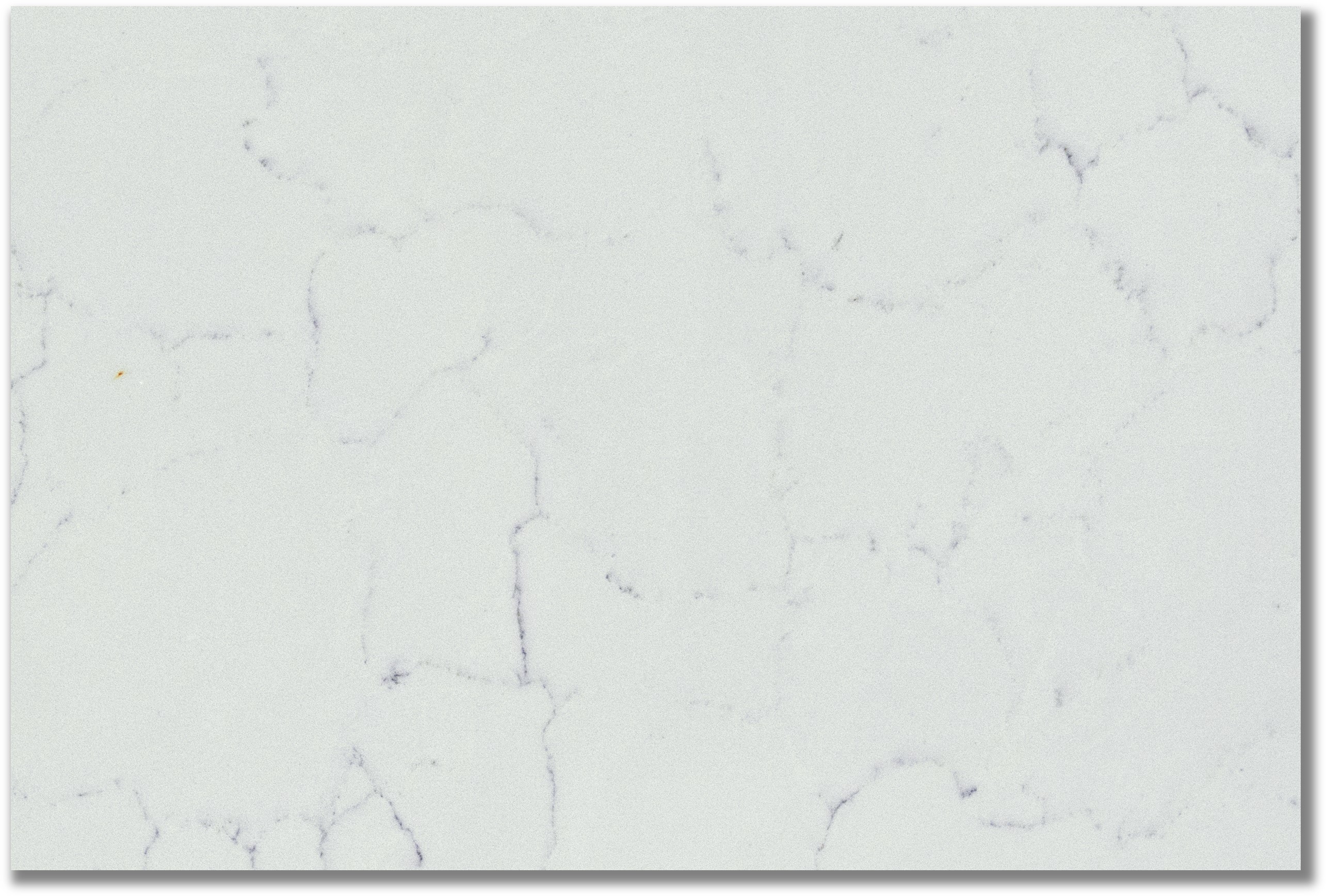 Quartz color B3102 Carrara White (detail)